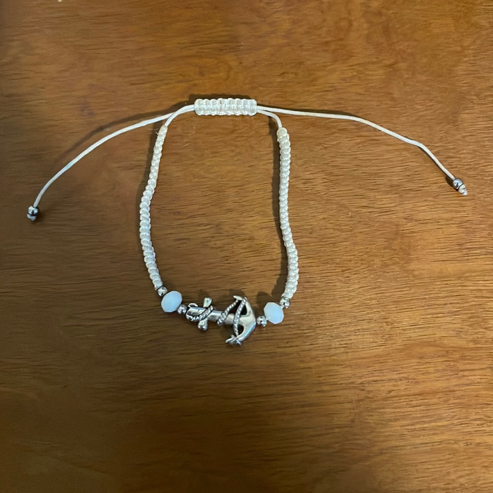 Adjustable Anchor Bracelet